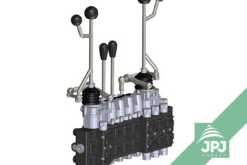 2-dźwigniowa rozdzielnica hydrauliczna XYZ