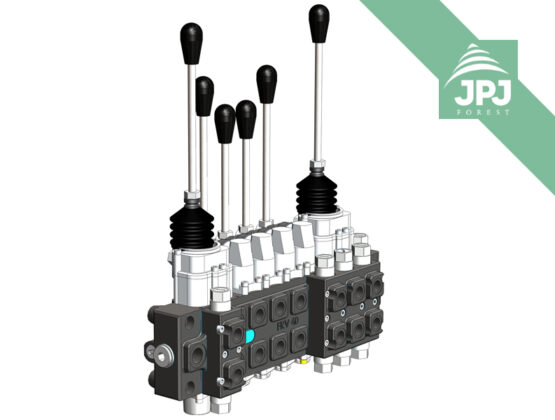 dźwigniowa rozdzielnica hydrauliczna 2+4 XY